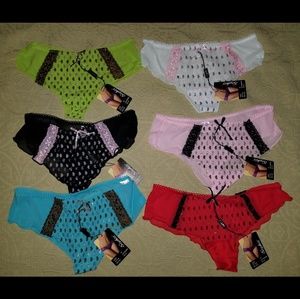 6 Pairs of Lady's Panties by Sophia Sz Medium NWT